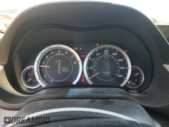 2012 Acura TSX Tech Pkg with VIN JH4CU2F68CC012990, listed as a Copart auction lot 54619285 with 175,359 mi miles and Salvage Title. Bid and sale history available at carsss.com. Image 9.