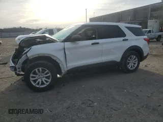 2020 Ford Explorer with VIN 1FMSK7BH9LGC23790, listed as a Copart auction lot 42761935 with 82,859 mi miles and Salvage Title. Bid and sale history available at carsss.com. Image 1.