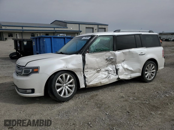 2013 Ford Flex Limited w/EcoBoost with VIN 2FMHK6DT6DBD29452, listed as a Copart auction lot 47863865 with 191,755 mi miles and Salvage Title. Bid and sale history available at carsss.com. Image 1.