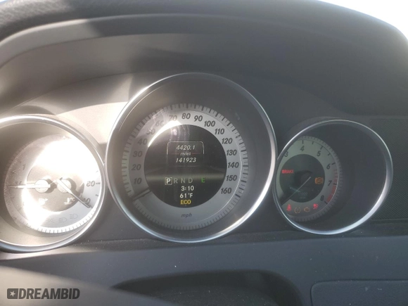 2013 Mercedes-Benz C-Class C 300 Sport with VIN WDDGF8AB4DR268763, listed as a Copart auction lot 45400355 with 141,923 mi miles and Salvage Title. Bid and sale history available at carsss.com. Image 9.
