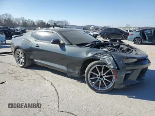 2016 Chevrolet Camaro 2SS with VIN 1G1FH1R78G0192988, listed as a Copart auction lot 88262535 with 19,319 mi miles and Salvage title. Bid and sale history available at DreamBid. Image 4.