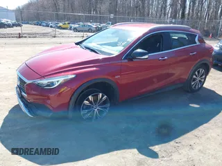 2017 Infiniti QX30 Luxury with VIN SJKCH5CR2HA021321, listed as a IAAI auction lot 41729337 with 55,486 mi miles. Bid and sale history available at carsss.com. Image 23.