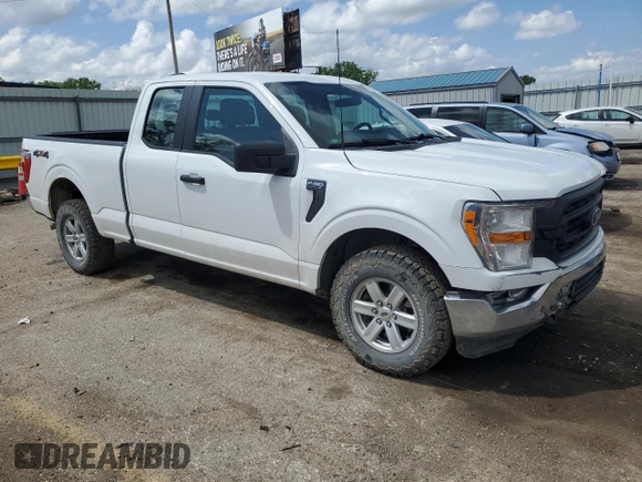 2021 Ford F-150 XL с VIN 1FTEX1EB8MFB80655, выставлен на аукционе Copart как лот 53127405 с пробегом 100 100 миль миль и Списание • Salvage title. История ставок и продаж доступна на DreamBid. Изображение 4.
