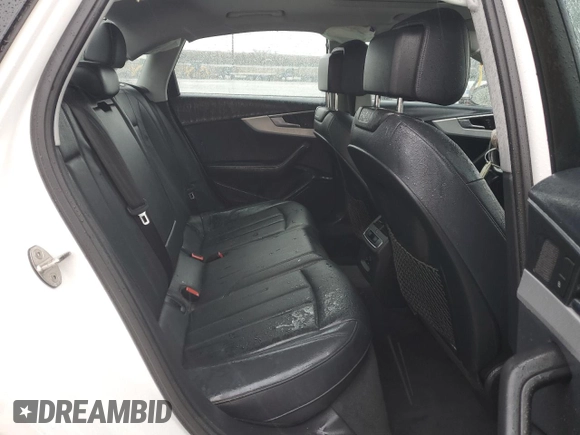 2017 Audi A4 Premium with VIN WAUGNAF43HN017564, listed as a Copart auction lot 45429745 with 64,949 mi miles and Salvage Title. Bid and sale history available at carsss.com. Image 10.