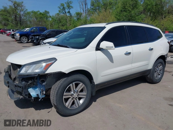 2015 Chevrolet Traverse LT with VIN 1GNKVHKDXFJ280531, listed as a IAAI auction lot 42077958 with 177,856 mi miles and . Bid and sale history available at DreamBid. Image 20.