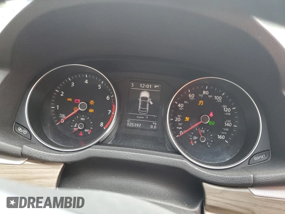 2017 Volkswagen Passat SE z VIN 1VWBT7A39HC030560, wystawiony jako Copart lot #55443585 z przebiegiem 125 397 mil mil oraz Szkoda całkowita • Salvage title. Historia ofert i sprzedaży dostępna na DreamBid. Obrazek 9.