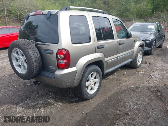 2005 Jeep Liberty Limited z VIN 1J4GK58K05W593417, wystawiony jako IAAI lot #41811582 z przebiegiem 116 027 mil mil oraz . Historia ofert i sprzedaży dostępna na DreamBid. Obrazek 4.