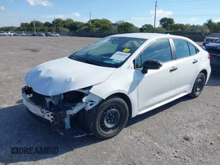 2020 Toyota Corolla LE with VIN 5YFEPRAE5LP078994, listed as a IAAI auction lot 41888292 with 92,563 mi miles. Bid and sale history available at carsss.com. Image 2.