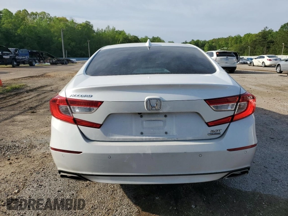 2019 Honda Accord Touring with VIN 1HGCV2F90KA030050, listed as a Copart auction lot 53018355 with 138,684 mi miles and Salvage title. Bid and sale history available at DreamBid. Image 6.