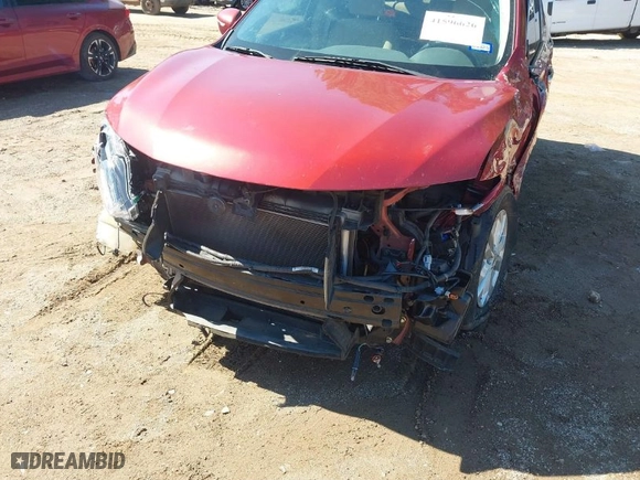 2015 Nissan Rogue SV with VIN KNMAT2MT8FP535217, listed as a IAAI auction lot 41596626 with 1 mi miles. Bid and sale history available at carsss.com. Image 6.