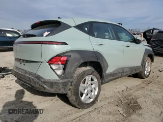 2025 Hyundai Kona SE with VIN KM8HACAB0SU193825, listed as a Copart auction lot 47558805 with 0 mi miles and Salvage Title. Bid and sale history available at carsss.com. Image 3.