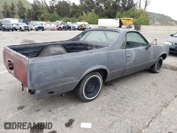 1981 Chevrolet El Camino z VIN 1GCCW80J5BR448204, wystawiony jako Copart lot #53005085 z przebiegiem 61 889 mil mil oraz Czysty tytuł • Clean title. Historia ofert i sprzedaży dostępna na DreamBid. Obrazek 3.