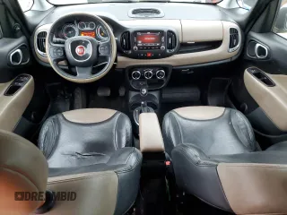 2014 FIAT 500L Lounge with VIN ZFBCFACH1EZ018158, listed as a Copart auction lot 44013195 with 113,260 mi miles and Clean Title. Bid and sale history available at DreamBid. Image 8.