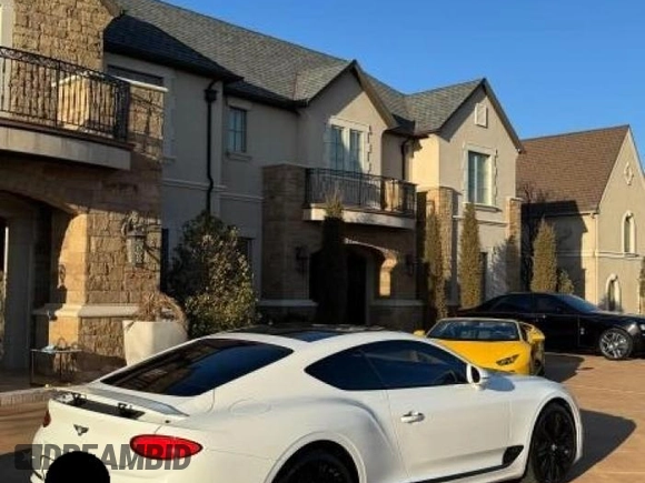 2023 Bentley Continental GT Mulliner with VIN SCBCT2ZG7PC004767, listed as a Copart auction lot 53576785 with 5,097 mi miles and Clean Title. Bid and sale history available at DreamBid. Image 4.