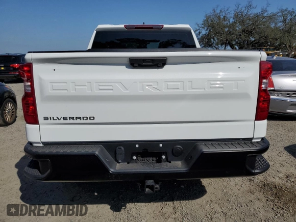 2024 Chevrolet Silverado 1500 with VIN 3GCUD4ED8RG351840, listed as a Copart auction lot 52728215 with Not Provided miles and Salvage Title. Bid and sale history available at DreamBid. Image 6.