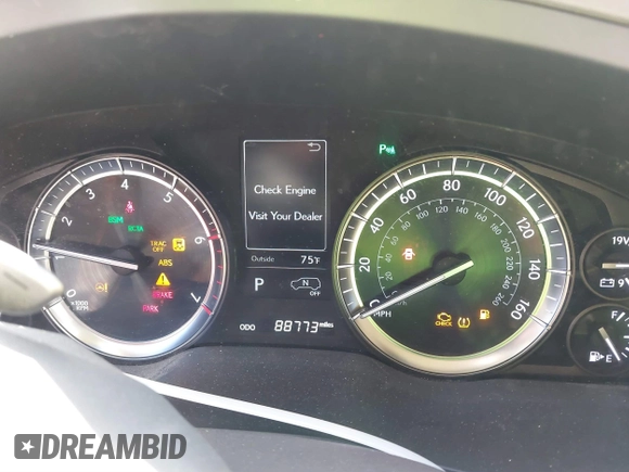 2017 Lexus LX 570 z VIN JTJHY7AX4H4243313, wystawiony jako IAAI lot #41738205 z przebiegiem 88 773 mil mil oraz . Historia ofert i sprzedaży dostępna na DreamBid. Obrazek 7.