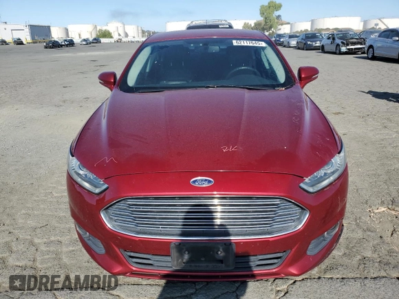 2015 Ford Fusion SE Hybrid with VIN 3FA6P0LU5FR184127, listed as a Copart auction lot 62117645 with 163,487 mi miles and Salvage title. Bid and sale history available at DreamBid. Image 5.