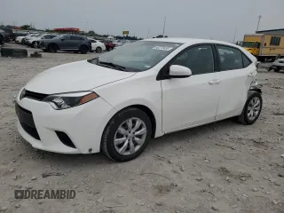 2014 Toyota Corolla L z VIN 2T1BURHE2EC130831, wystawiony jako Copart lot #60378495 z przebiegiem 124 576 mil mil oraz Szkoda całkowita • Salvage title. Historia ofert i sprzedaży dostępna na DreamBid. Obrazek 1.