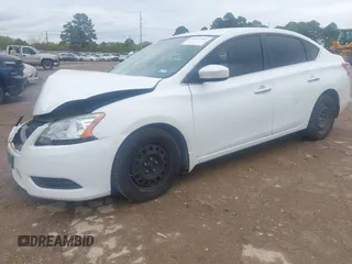 2015 Nissan Sentra SV with VIN 3N1AB7AP7FY267219, listed as a IAAI auction lot 41857961 with 115,536 mi miles. Bid and sale history available at carsss.com. Image 18.