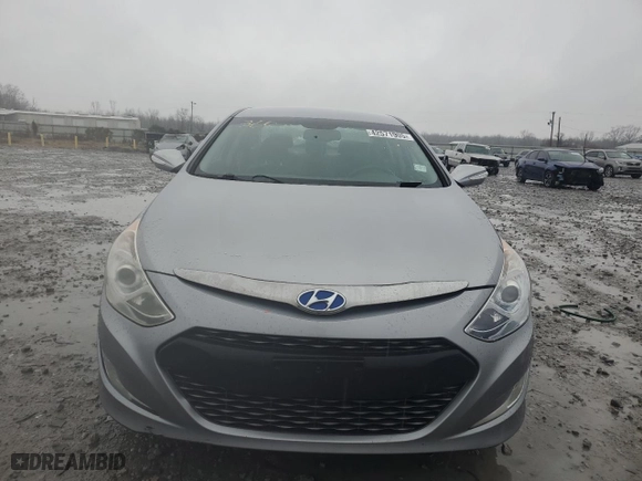 2014 Hyundai Sonata Hybrid with VIN KMHEC4A4XEA116695, listed as a Copart auction lot 42571905 with 126,066 mi miles and Salvage Title. Bid and sale history available at carsss.com. Image 5.
