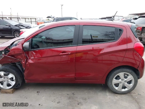2022 Chevrolet Spark LS with VIN KL8CB6SA6NC015052, listed as a IAAI auction lot 41405492 with 39,853 mi miles. Bid and sale history available at carsss.com. Image 14.