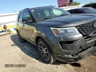 2018 Ford Explorer Sport z VIN 1FM5K8GT6JGA79581, wystawiony jako Copart lot #61348985 z przebiegiem 79 773 mil mil oraz Szkoda całkowita • Salvage title. Historia ofert i sprzedaży dostępna na DreamBid. Obrazek 14.