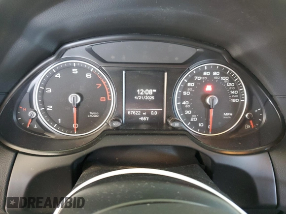 2016 Audi Q5 Premium with VIN WA1C2AFP5GA075146, listed as a Copart auction lot 55075805 with 67,622 mi miles and Salvage title. Bid and sale history available at DreamBid. Image 9.