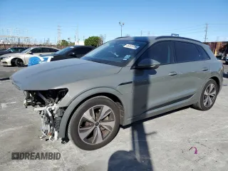 2024 Audi Q8 e-tron Premium z VIN WA14AAGE4RB012976, wystawiony jako Copart lot #46000915 z przebiegiem 42 333 mil mil oraz Szkoda całkowita • Salvage title. Historia ofert i sprzedaży dostępna na DreamBid. Obrazek 1.