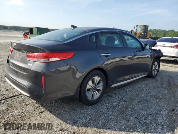 2017 Kia Optima with VIN KNAGT4LE3H5009100, listed as a Copart auction lot 61131385 with 46,381 mi miles and Salvage title. Bid and sale history available at DreamBid. Image 3.