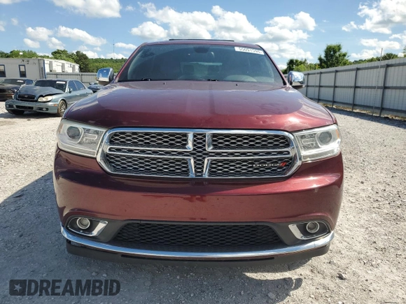 2016 Dodge Durango Citadel z VIN 1C4RDJEG5GC315621, wystawiony jako Copart lot #55091595 z przebiegiem 164 227 mil mil oraz Czysty tytuł • Clean title. Historia ofert i sprzedaży dostępna na DreamBid. Obrazek 5.