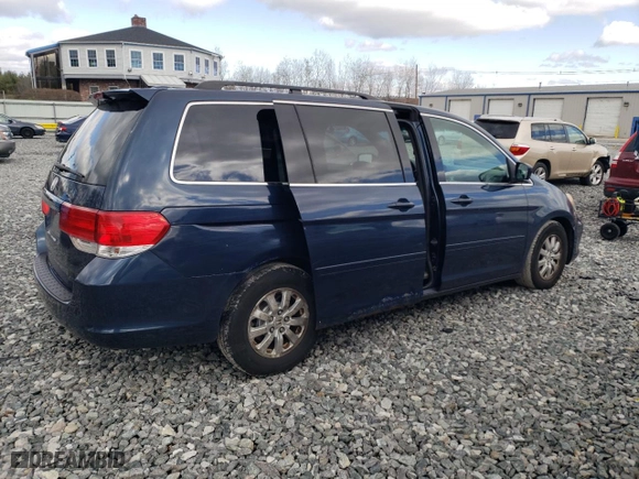 2009 Honda Odyssey EX-L with VIN 5FNRL38729B404966, listed as a Copart auction lot 51959525 with 189,668 mi miles and Clean Title. Bid and sale history available at carsss.com. Image 3.