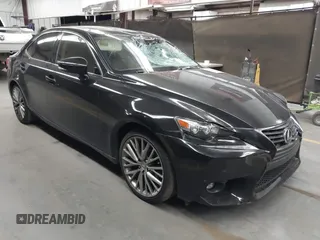 2015 Lexus IS 250 with VIN JTHCF1D25F5025063, listed as a IAAI auction lot 42727110 with 74,056 mi miles and . Bid and sale history available at DreamBid. Image 1.