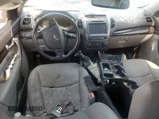 2015 Kia Sorento SX with VIN 5XYKW4A7XFG654002, listed as a Copart auction lot 56701775 with Not provided miles and Salvage title. Bid and sale history available at DreamBid. Image 8.