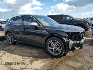 2018 Audi SQ5 Prestige with VIN WA1C4AFY3J2233830, listed as a Copart auction lot 46489625 with 68,752 mi miles and Clean Title. Bid and sale history available at DreamBid. Image 4.