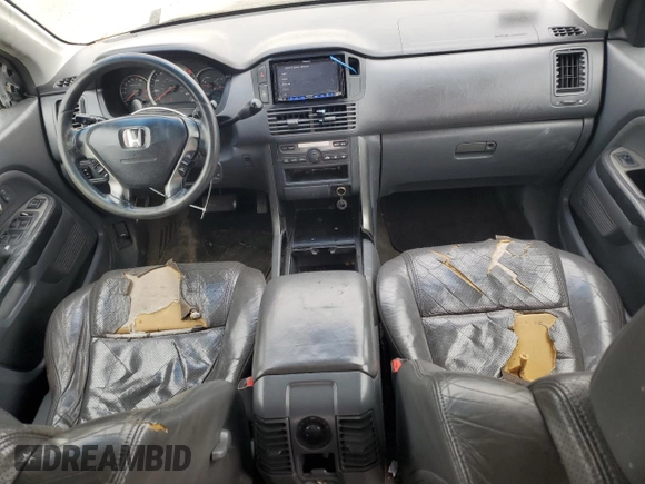 2003 Honda Pilot EX z VIN 2HKYF18583H515617, wystawiony jako Copart lot #55143045 z przebiegiem 175 976 mil mil oraz Szkoda całkowita • Salvage title. Historia ofert i sprzedaży dostępna na DreamBid. Obrazek 8.