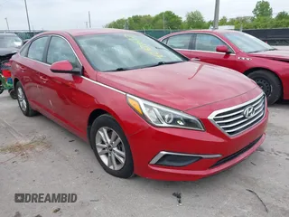 2017 Hyundai Sonata 2.4L z VIN 5NPE24AF1HH551840, wystawiony jako IAAI lot #42371627 z przebiegiem 73 809 mil mil oraz . Historia ofert i sprzedaży dostępna na DreamBid. Obrazek 1.