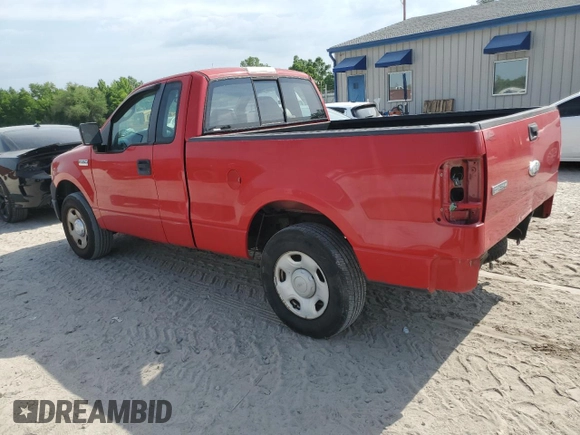 2007 Ford F-150 XL with VIN 1FTRF12247NA44414, listed as a Copart auction lot 53447705 with 144,243 mi miles and Salvage Title. Bid and sale history available at carsss.com. Image 2.
