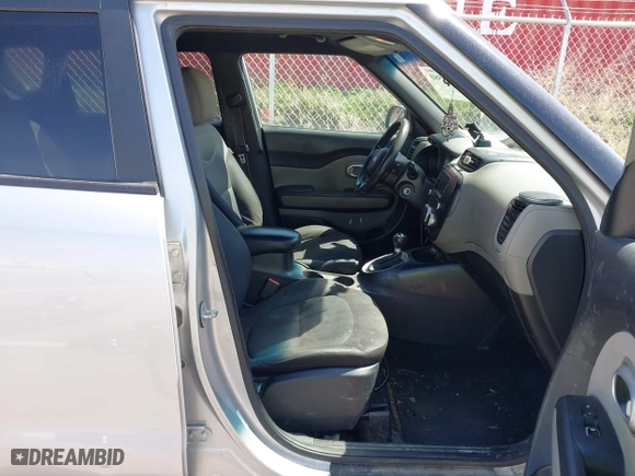 2017 Kia Soul with VIN KNDJN2A24H7421532, listed as a IAAI auction lot 41969580 with 145,915 mi miles. Bid and sale history available at carsss.com. Image 5.