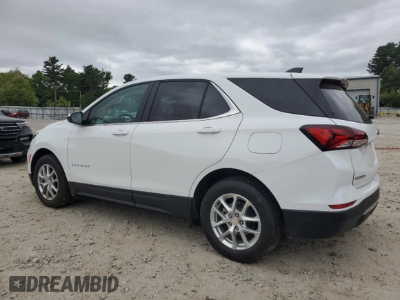 2023 Chevrolet Equinox LT with VIN 3GNAXUEG5PS214411, listed as a Copart auction lot 57263425 with 36,182 mi miles and Salvage title. Bid and sale history available at DreamBid. Image 2.