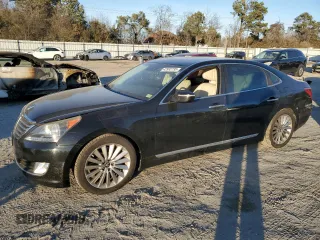 2016 Hyundai Equus Ultimate with VIN KMHGH4JH3GU104838, listed as a Copart auction lot 42932735 with 63,146 mi miles and Salvage Title. Bid and sale history available at DreamBid. Image 1.