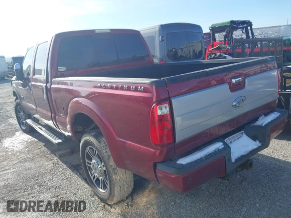 2014 Ford Super Duty F-250 SRW XL with VIN 1FT7W2BT5EEB49627, listed as a IAAI auction lot 41574868 with 1 mi miles. Bid and sale history available at carsss.com. Image 3.