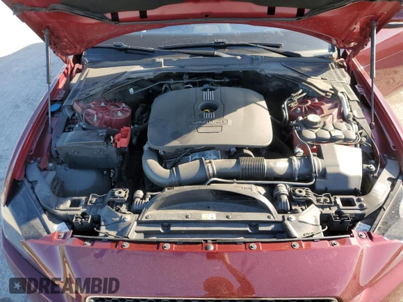 2017 Jaguar XE 25t with VIN SAJAR4BG9HA972716, listed as a Copart auction lot 53547115 with 54,252 mi miles and Salvage Title. Bid and sale history available at DreamBid. Image 11.