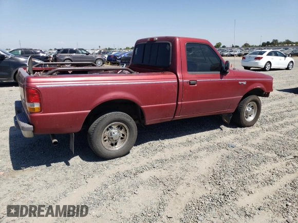 1997 Ford Ranger XLT z VIN 1FTCR10A0VPB04021, wystawiony jako Copart lot #57915095 z przebiegiem 169 821 mil mil oraz Szkoda całkowita • Salvage title. Historia ofert i sprzedaży dostępna na DreamBid. Obrazek 3.