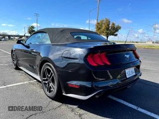 2022 Ford Mustang EcoBoost with VIN 1FATP8UH1N5119893, listed as a Copart auction lot 50090825 with 52,521 mi miles and Clean Title. Bid and sale history available at carsss.com. Image 3.