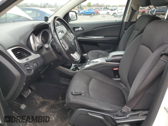 2017 Dodge Journey SXT with VIN 3C4PDCBG8HT545764, listed as a Copart auction lot 50450415 with 104,416 mi miles and Salvage Title. Bid and sale history available at carsss.com. Image 7.