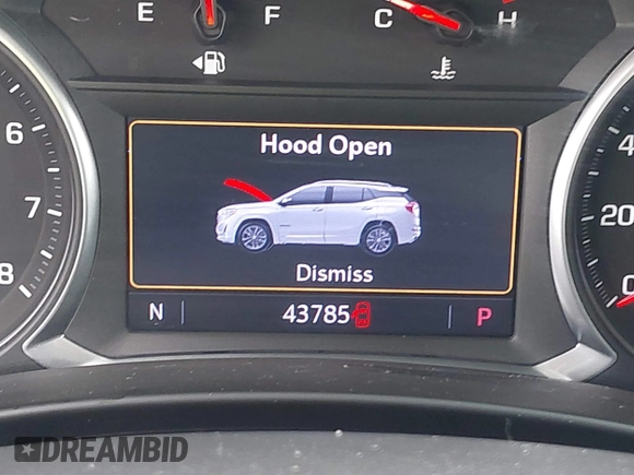 2020 GMC Terrain Denali with VIN 3GKALXEX3LL221324, listed as a IAAI auction lot 42535265 with 43,785 mi miles and . Bid and sale history available at DreamBid. Image 15.