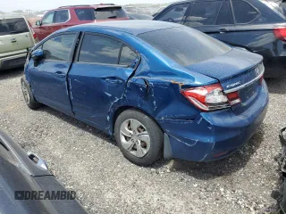 2014 Honda Civic LX with VIN 2HGFB2F53EH511953, listed as a Copart auction lot 52161865 with 102,871 mi miles and Salvage Title. Bid and sale history available at carsss.com. Image 2.