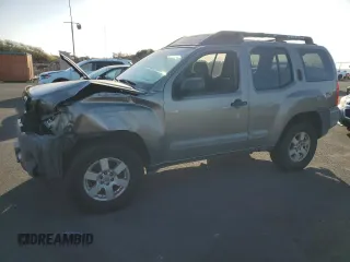 2005 Nissan Xterra S with VIN 5N1AN08WX5C642029, listed as a Copart auction lot 44153615 with 189,120 mi miles and Salvage Title. Bid and sale history available at carsss.com. Image 1.