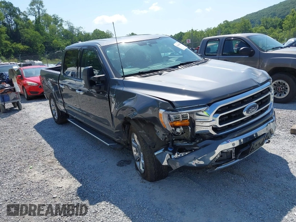 2022 Ford F-150 XL with VIN 1FTFW1E80NKD62001, listed as a IAAI auction lot 42641889 with 85,096 mi miles and . Bid and sale history available at DreamBid. Image 1.