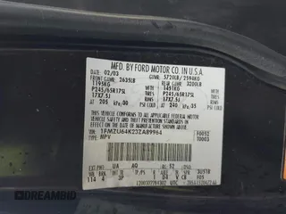 2003 Ford Explorer Eddie Bauer с VIN 1FMZU64K23ZA89964, выставлен на аукционе IAAI как лот 41725562 с пробегом 150 910 миль миль и . История ставок и продаж доступна на DreamBid. Изображение 9.